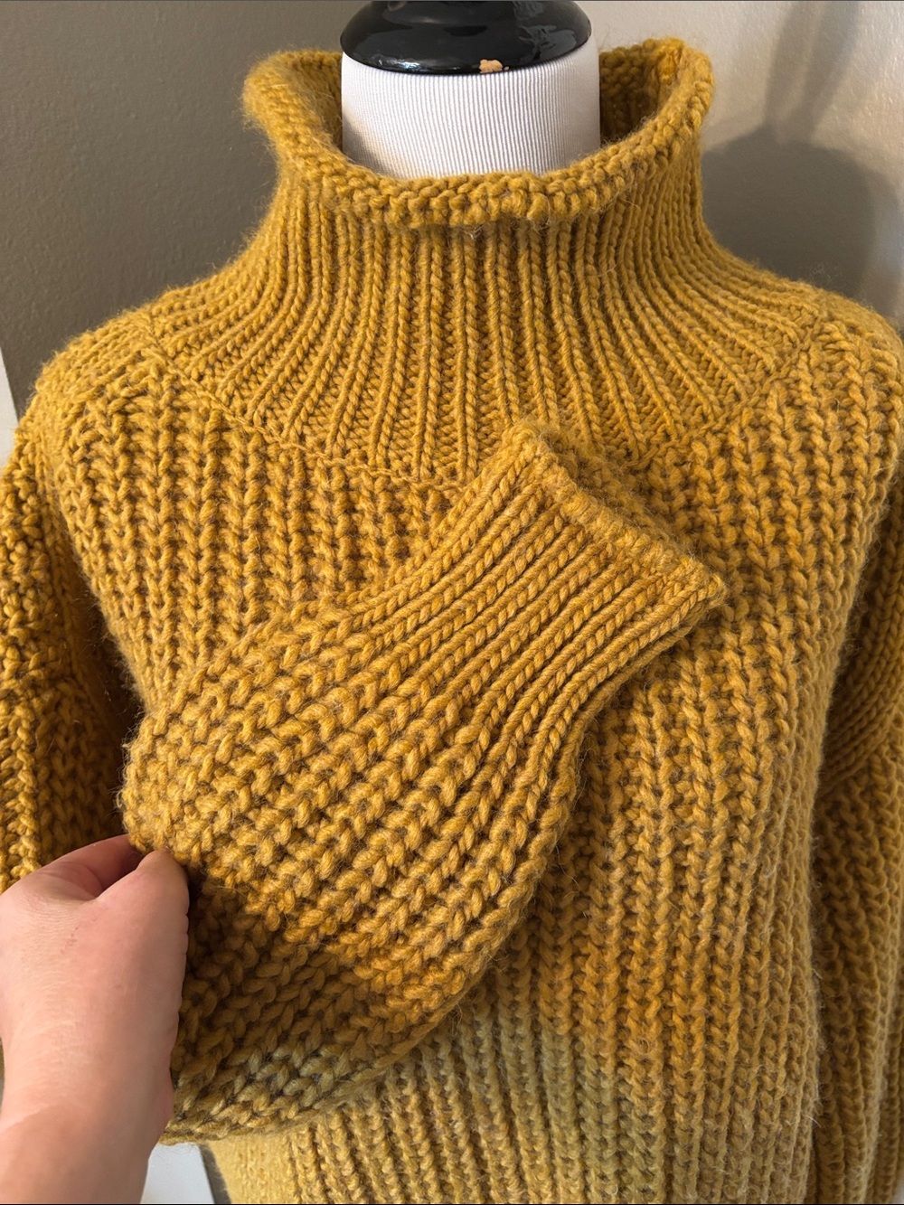 Mersea Beachside Sweater - Mustard